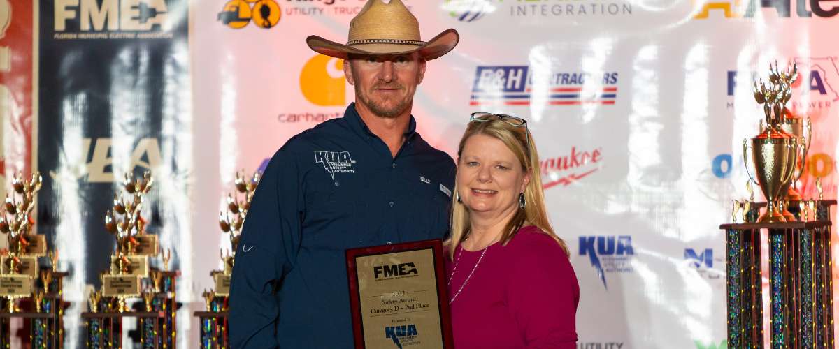 KUA Recognized with Statewide Safety Award